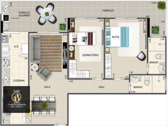 Apartamento, 2 quartos, 89 m² - Foto 35